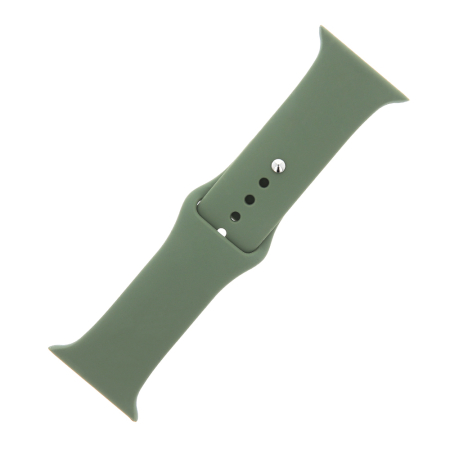 Altele - Curea silicon M/L pentru Apple Watch 42 / 44 / 45mm khaki