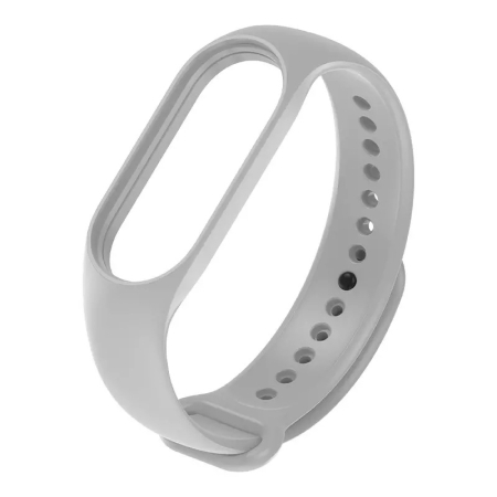 Altele - Curea silicon pentru bratara fitness  M3/M4/M5 grey