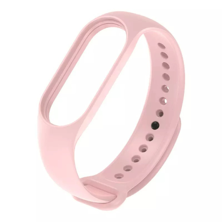 Altele - Curea silicon pentru bratara fitness  M3/M4/M5 pink