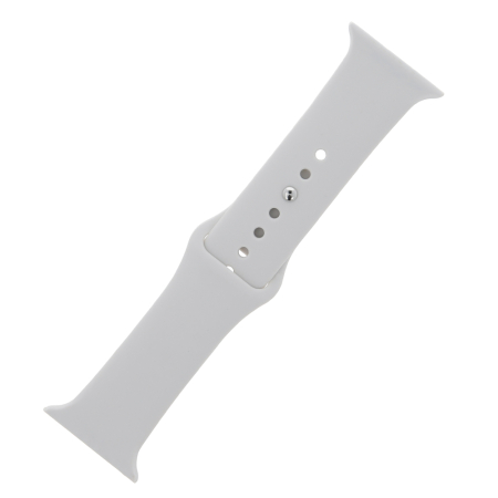 Altele - Curea silicon S/M pentru Apple Watch 38 / 40 / 41mm ivory