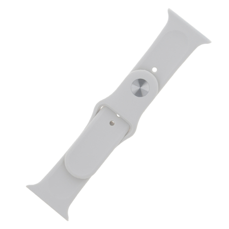 Curea silicon S/M pentru Apple Watch 38 / 40 / 41mm ivory [1]