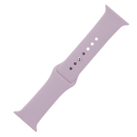 Altele - Curea silicon S/M pentru Apple Watch 38 / 40 / 41mm powder pink