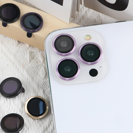 Folie protectie camera Metal Eagle Eye Original iPhone 14 Pro / iPhone 14 Pro Max - purple [10]