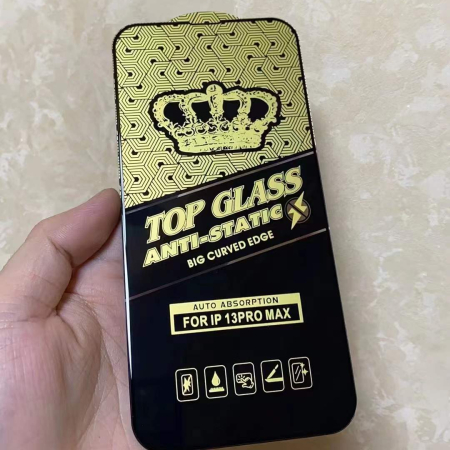 Folie sticla, full glue, ANTI-STATIC, pentru iPhone 15 - bulk [1]