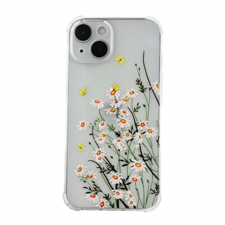 Husa antisoc Ultra Trendy Samsung Galaxy A15 4G / A15 5G flori 1 [2]