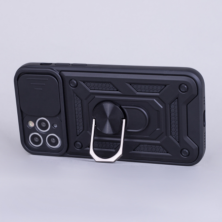 Husa Armor Ring Lens iPhone X/XS black [2]
