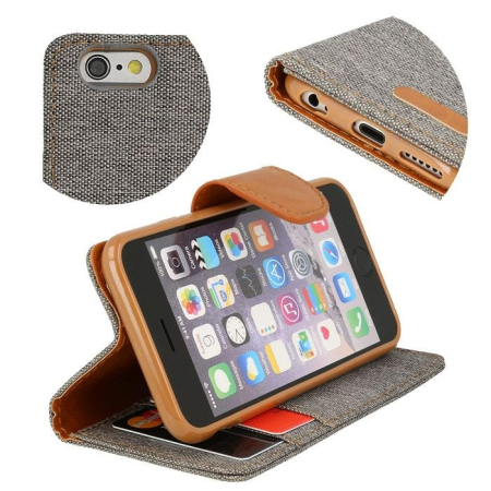 Husa carte Canvas Samsung S9 PLUS gri [3]