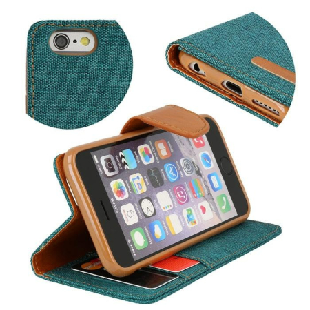 Husa carte Canvas Samsung S9 PLUS verde [6]