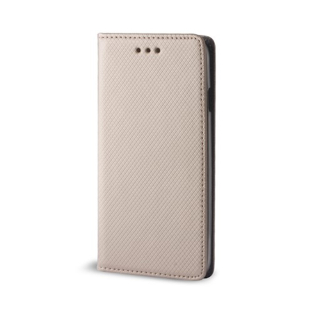 Huse si folii Honor - Husa carte Honor X7, Smart Magnet, auriu
