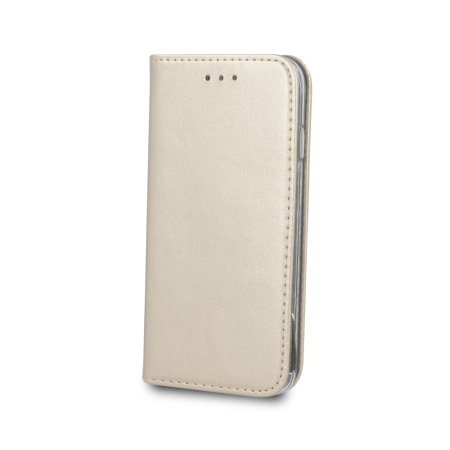 Huse si folii Samsung - Husa carte Samsung A20e (SM-A202F) auriu, Smart Magnetic
