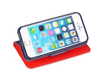 Husa carte Smart Fancy Samsung A54 5G red-blue [2]