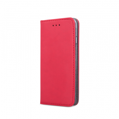 Huse si folii Xiaomi Redmi 13c 4G/13c 5G - Husa carte Smart Magnet Xiaomi Redmi 13c 4G / 13c 5G red