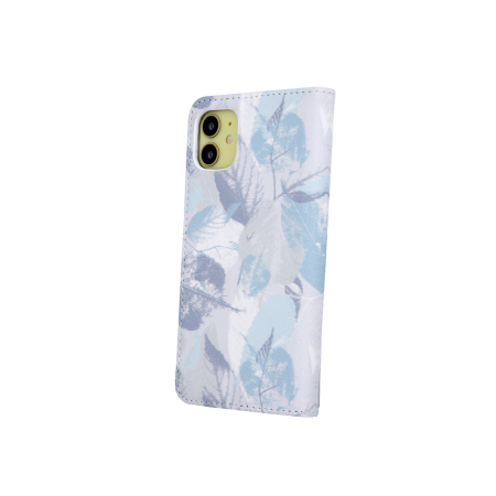 Husa carte Smart Trendy Frozen Leaves pentru iPhone 7/8/SE 2020 [1]