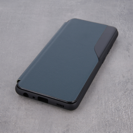 Husa carte Smart View pentru Samsung Galaxy A22 4G dark green [5]