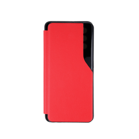 Huse si folii Samsung - Husa carte Smart View pentru Samsung Galaxy A22 4G red