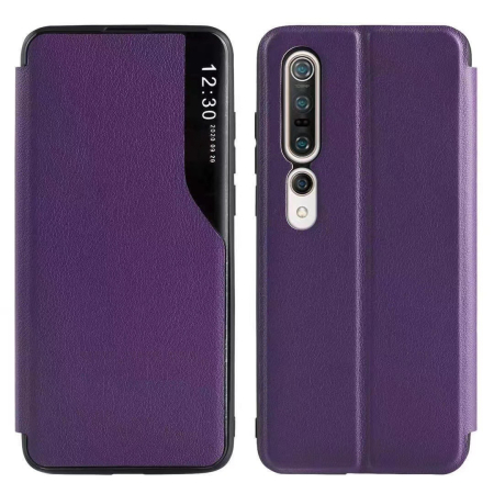 Huse si folii Xiaomi Redmi - Husa carte Smart View Xiaomi Redmi 9C violet