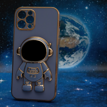 Husa cu popsocket Astronaut Samsung A15 4G / A15 5G albastru [7]