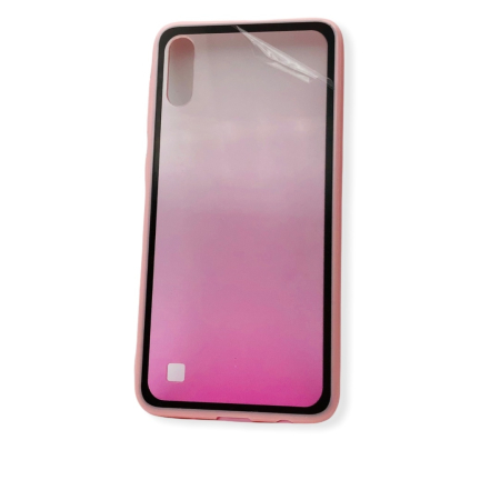 Huse si folii iPhone - Husa Degrade Plastic + TPU iPhone 11 Pro Max(6.5") Roz