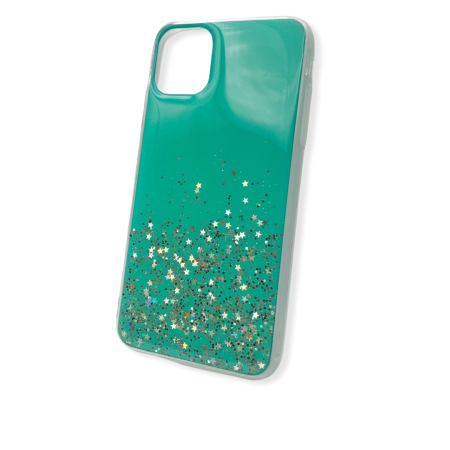 Huse si folii iPhone - Husa Epoxy Glitter iPhone 11 Pro Max(6.5'') Green