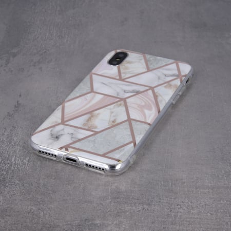 Husa Geometric Marble pentru Samsung A32 5G / M32 5G pink [1]