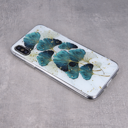 Husa Glam iPhone 15 6,1" leaves [2]
