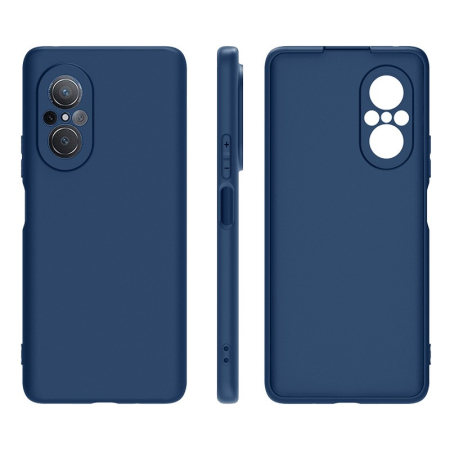 Huse si folii alte dispozitive - Husa Huawei Nova 9 SE, albastru, silicon mat, slim