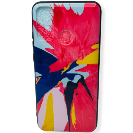 Huse si folii alte dispozitive - Husa Huawei P Smart 2020 Model 30, spate dur si margine din silicon
