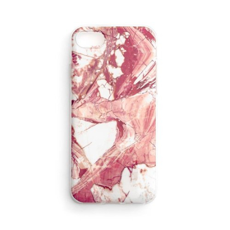 Huse si folii iPhone - Husa iPhone 12 Pro Max roz, Wozinsky Marble