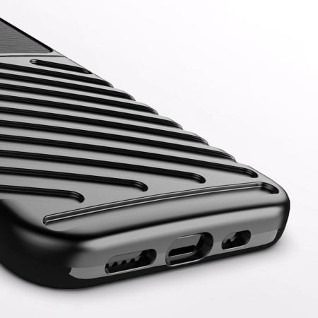 Husa iPhone 13 Pro verde, Thunder, silicon [4]