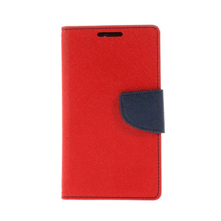 Huse si folii iPhone - Husa iPhone X/XS rosu/navy. tip carte, cu magnet, Fancy