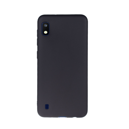 Huse si folii iPhone XS Max - Husa iPhone XS Max negru, silicon mat, slim