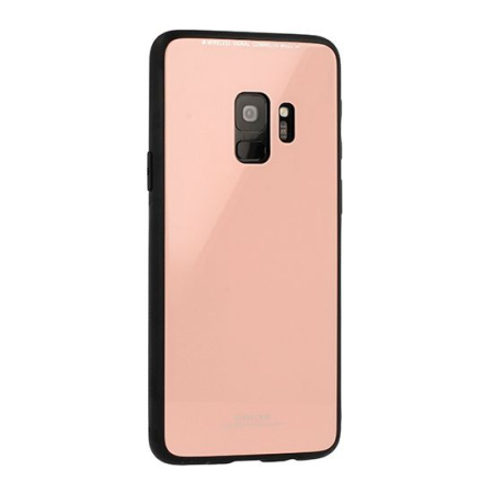 Huse si folii iPhone XS Max - Husa iPhone XS Max, spate sticla, roz