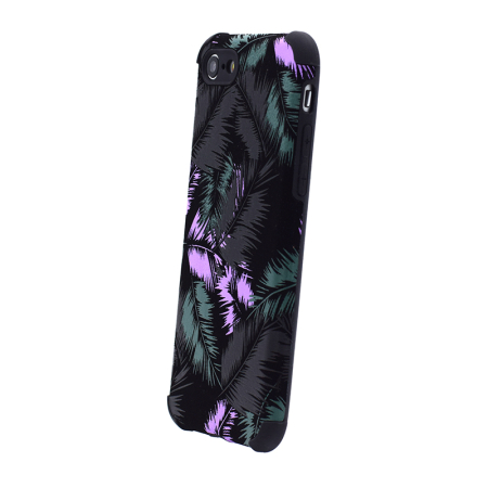 Husa Leaves iPhone 12 Pro Max violet [2]