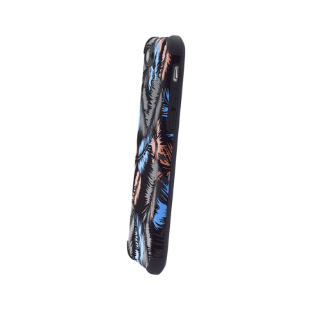 Husa Leaves iPhone 7/8/SE 2020 albastra [2]