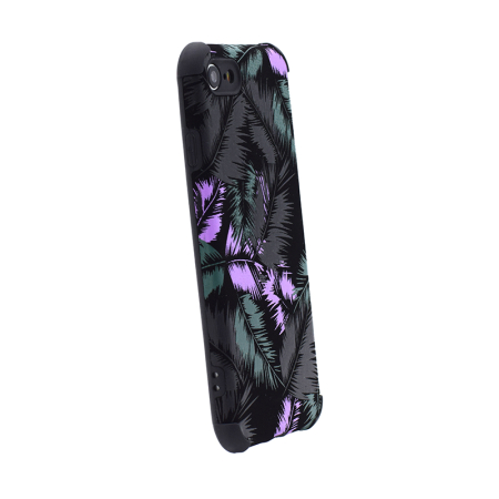 Husa Leaves Samsung A31 violet [1]