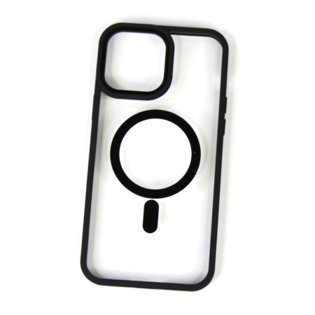 Husa MagSafe Acryl Slim iPhone 14 Plus, negru, blister [2]