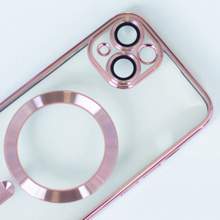 Husa MagSafe Chrome iPhone 14 Pro Max 6,7" rose gold [4]