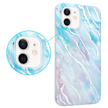 Husa marble pentru iPhone 13 Pro Max alb [1]