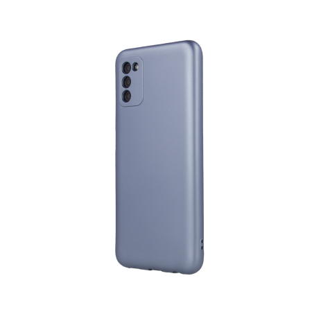 Huse si folii iPhone - Husa Metallic iPhone 14 Pro Max 6.7" light blue
