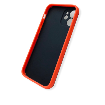 Husa Plastic Stripes Slim iPhone XS Max Rosu [4]