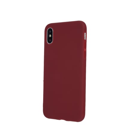 Huse si folii Samsung A10 - Husa Samsung A10 visiniu, silicon mat, slim