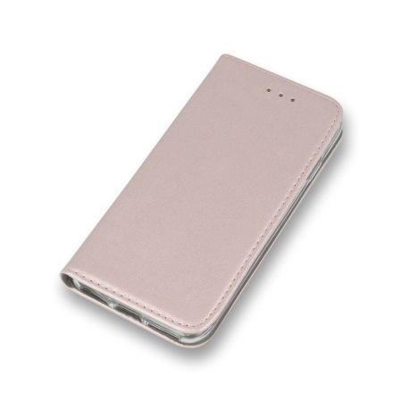 Husa Samsung A12 / M12 rose gold, tip carte, Smart Magnetic [4]