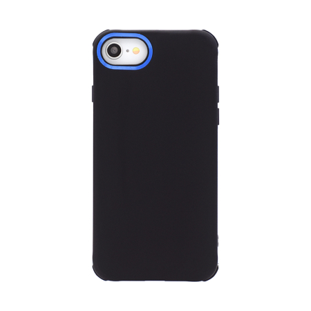 Huse si folii Samsung - Husa Samsung A31 albastra, Vivid, silicon negru