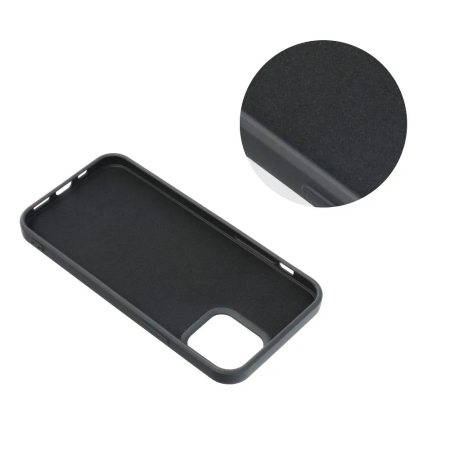 Husa Samsung A53 5G negru,cu interior catifea, din silicon [2]