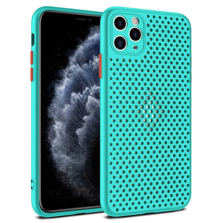 Huse si folii Samsung - Husa Samsung Galaxy A21s , turcoaz, model Breath