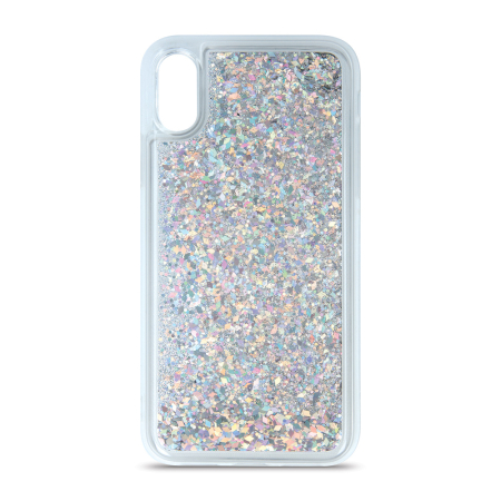 Huse si folii Samsung - Husa Samsung Galaxy A23 5G, sclipici lichid, argintiu