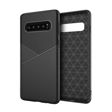 Huse si folii Samsung - Husa Samsung J6 Plus , negru, silicon flexibil, model Biz