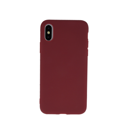 Husa Samsung S21 FE burgundy, silicon mat, slim [1]