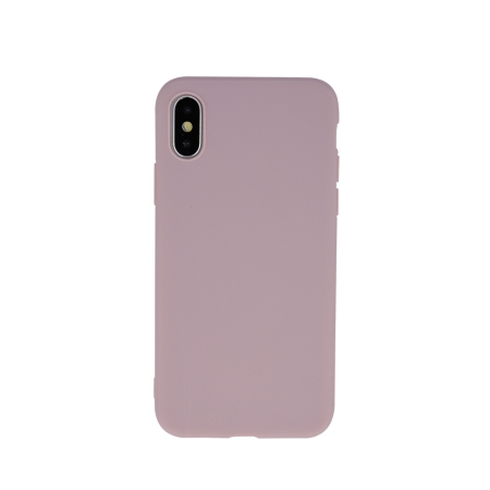 Husa Samsung S21 FE roz pudra, silicon mat, slim [1]