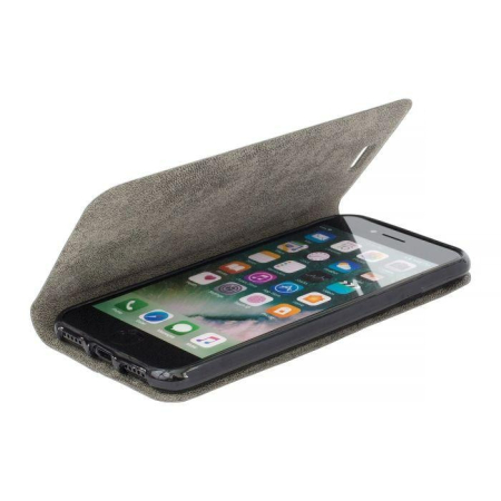 Husa Samsung S8 Plus  negru, piele ecologica, model carte Clarino [2]